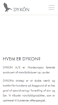 Mobile Screenshot of dykon.dk